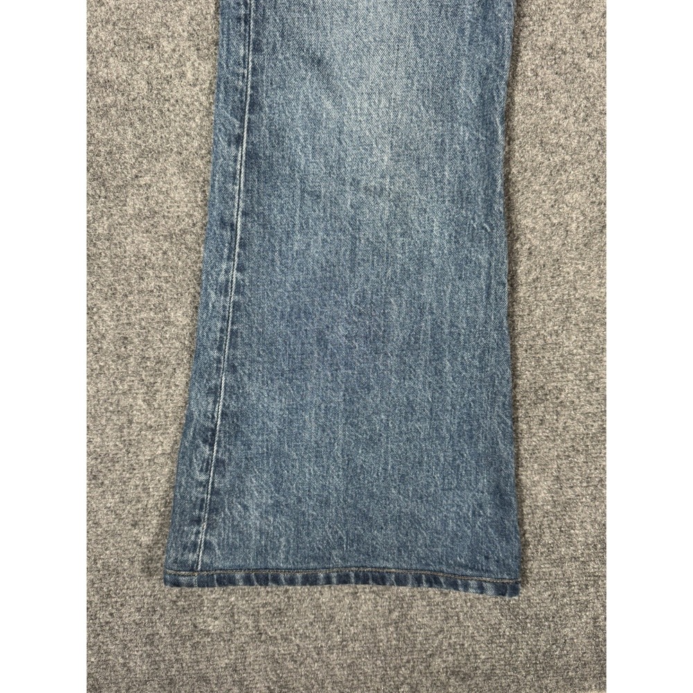 Reformation Jeans‎ Womens 29 Blue High Rise Wide Leg Denim Cotton Stretch EUC - Picture 2 of 15